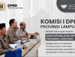 Komisi I DPRD Lampung Dorong Penyelesaian Konflik Pertanahan dan Percepatan Pelayanan BPN