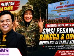 SMSI Pesawaran Dukung Cyntia Martalena, Berharap Berkontribusi untuk KNMP Pesawaran
