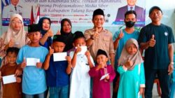 SMSI Tulang Bawang Gelar Jumat Berkah Ke-111, Santuni 6 Anak Yatim
