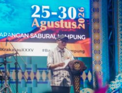 Gubernur Lampung Buka Festival Krakatau XXXV, Dorong Pariwisata Beri Dampak Ekonomi bagi Masyarakat