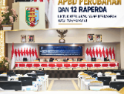 DPRD Lampung Perkuat Pembahasan APBD Perubahan dan 12 Raperda untuk Kebijakan yang Berdampak bagi Masyarakat