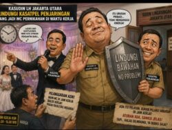 Kasatpel Penjaringan Jadi MC di Jam Kerja, Kasudin LH Jadi Tameng?”