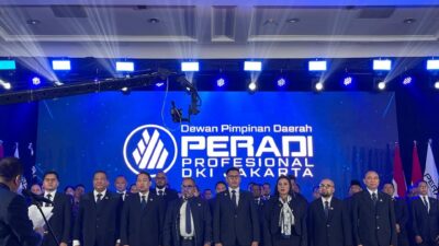 Pengurus PERADI Profesional Jakarta Dilantik, Misyal B. Achmad Dorong Penguatan Organisasi Advokat