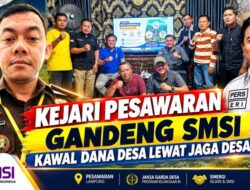Kejari Pesawaran Gandeng SMSI kawal Dana Desa Lewat Jaga Desa