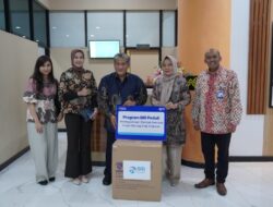 BRI Kanca Tanjung Karang Berbagi 20.000 Masker kepada Universitas Lampung untuk Antisipasi Dampak Erupsi Anak Krakatau