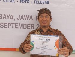 Andre Hariyanto Raih Sertifikasi Kompetensi Wartawan dari Kompas Gramedia dan Google