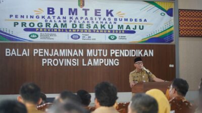 Pemprov Lampung Dorong BUMDes Jadi Motor Pertumbuhan Ekonomi Desa