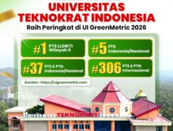 UTI Raih Peringkat 5 PTS Terbaik Nasional di UI GreenMetric World University Rankings 2026, Kokoh di Posisi 1 PTS LLDIKTI Wilayah II