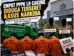 Empat PPPK LH Cakung Diduga Terseret Kasus Narkoba, Kadis LH DKI dan Kasudin LH Jakarta Timur Belum Beri Tanggapan