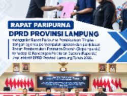 DPRD Lampung Dorong 12 Raperda Inisiatif Jadi Solusi Persoalan Daerah