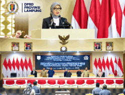 DPRD Lampung Gelar Paripurna, Bahas Dua Raperda Prakarsa Pemprov