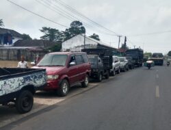 Antrean Panjang BBM di SPBU Srimenanti Bandar Sribhawono Jadi Polemik, Warga Minta Tambah Kuota
