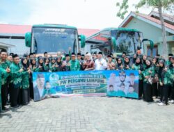 Wagub Jihan Lepas 46 Mahasiswa Beasiswa PW Pergunu Lampung ke Universitas KH Abdul Chalim