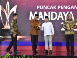 Pemprov Lampung Raih Mandaya Award 2026 sebagai Provinsi Terbaik dalam Penurunan Kemiskinan