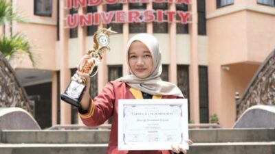 Mahasiswi Teknokrat Sabet Juara 2 Nasional Newscasting Doe Voice 2026